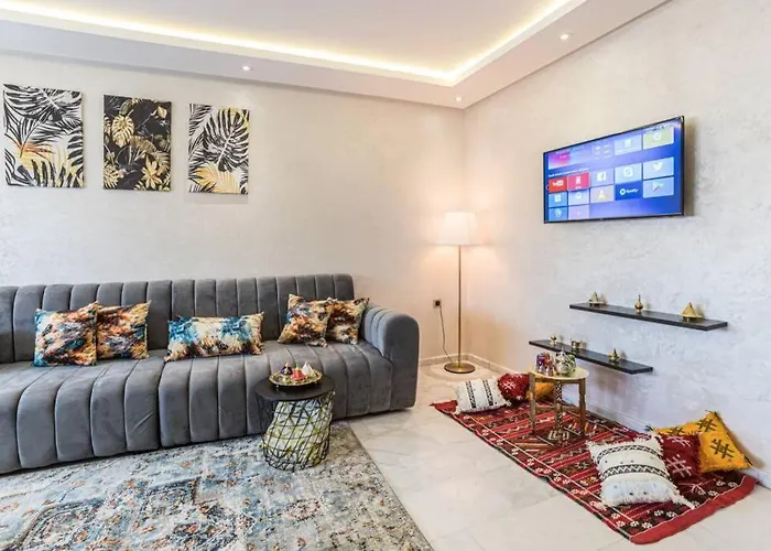 Luxury Apartment In The Heart Of Marrakech Gueliz